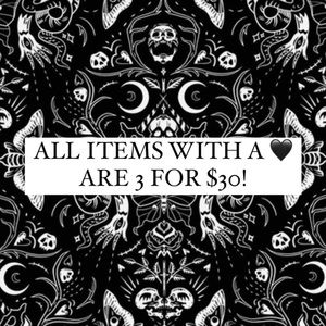 🖤 = OR LESS! Some 2/$25.00 🖤